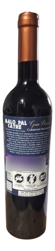 Vino Insolente Malo Pal Catre Gran Reserva Carmenere Merlot
