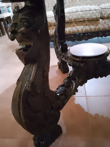 Mesa De Apóio Ou Centro, Renascença Pata De Leão.