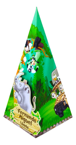 Lembrancinha Personalizada Mikcey Safari Festa Safari Mickey