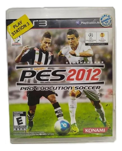 Pro Evolution Soccer 2012 Pes 2012 Mídia Física Ps3