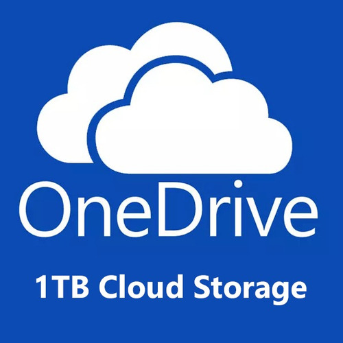1tb De Espacio En Onedrive Por Un Año Completo.