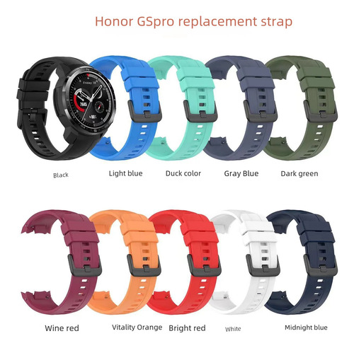 White - Huawei Honor Gs Pro Watch Band Wristband For