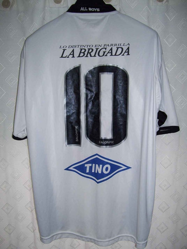 All Boys Hermosa Balompie 2010 Usada Por El Chino Zárate #10
