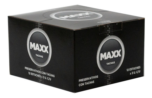 Imagen 10 de 10 de Preservativos Maxx Tachas Caja X36 Mas Estimulacion Intensa