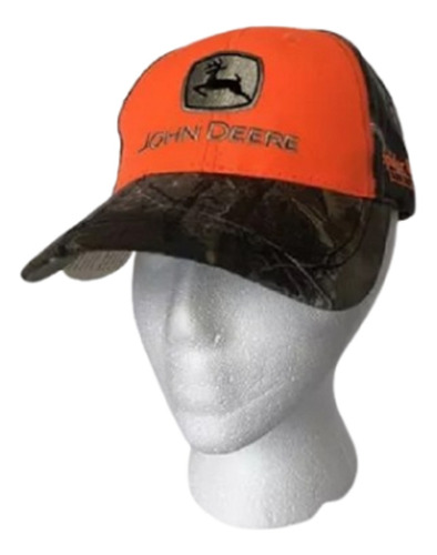 Gorra John Deere Camo Orange Original_exkarg