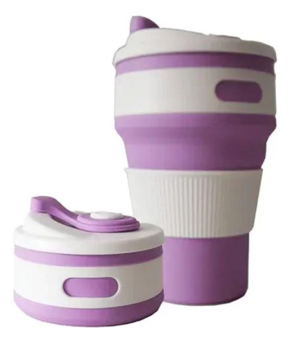 Copo Retrátil Dobrável Térmico 300ml Portátil Café Cha Agua