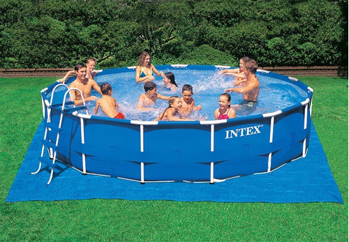 Lona Base Para Piscinas Intex 28048 Diámetro Hasta 457cm | Cuotas sin  interés