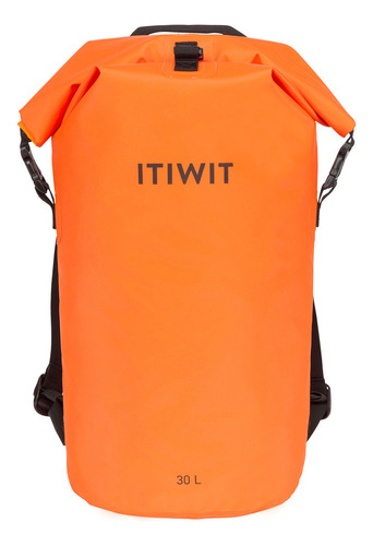 Bolsa Petate Impermeable 30 L Naranja Itiwit