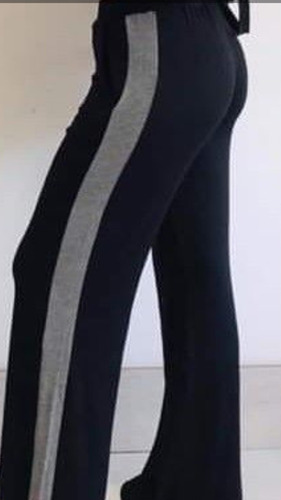 Pantalon Oxford Con Franja