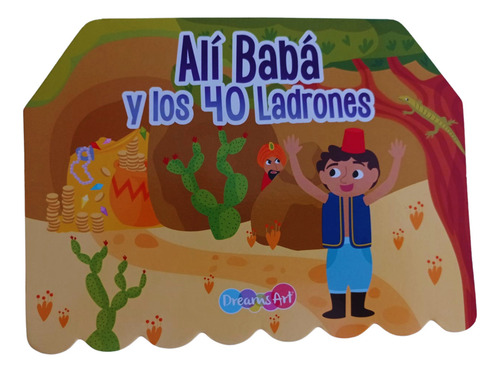 Alí Babá Y Los 40 Ladrones, Pop Up 3d, Dreamsart, De Moisés Salama., Vol. 1. Editorial Dreamsart, Tapa Dura, Edición 1 En Español, 2023