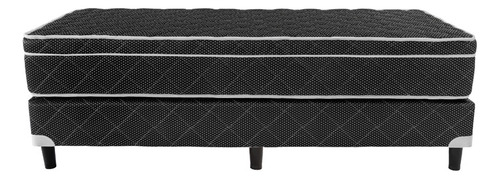 Colchon Y Sommier Apapachos Nua 100x190x26cm Espuma Pillow