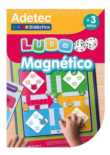 Juego Didáctico Magnético Ludo Adetec - Ofieduc