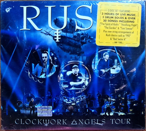 Rus Cd Clockwork Angels Tours 2012