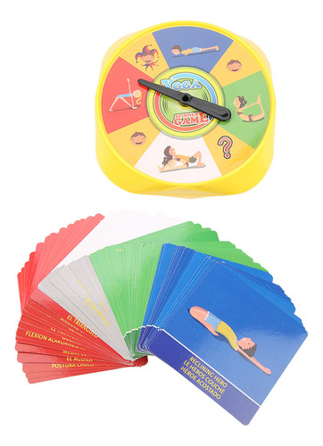 E Jogo Educacional Yoga Pose Par De Cartões Interativos