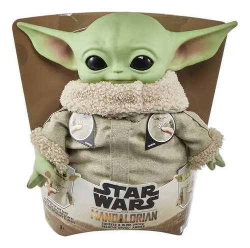  Baby Yoda Con Sonidos Y Movimiento Star Wars Mattel