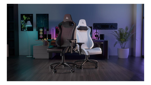 Imagen 4 de 5 de Silla Gamer Corsair Tc200 Tela Negro / Negro Cf-9010049-ww