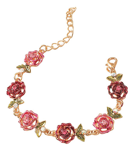 2 Pulsera De Flores Joyas Pulsera De Moda Para Mujeres