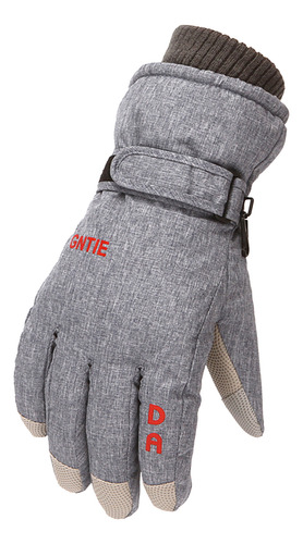 Guantes De Esquí Cálidos Y Resistentes Al Viento Para Niños,