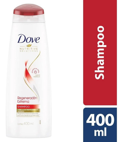 Shampoo Dove Regeneración Extre - mL a $55
