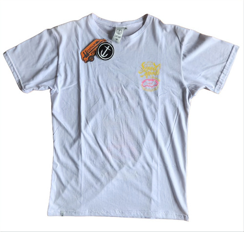 Remera Mangas Cortas Captain Fin Cheep Blanca Hombre