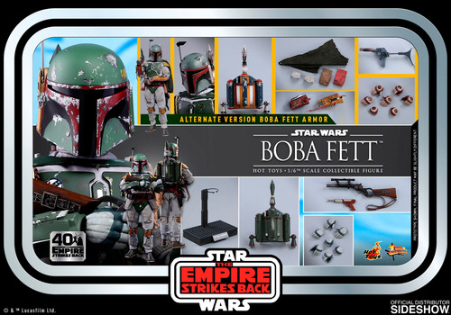 Boba Fett Version De Lujo Hot Toys Mms464