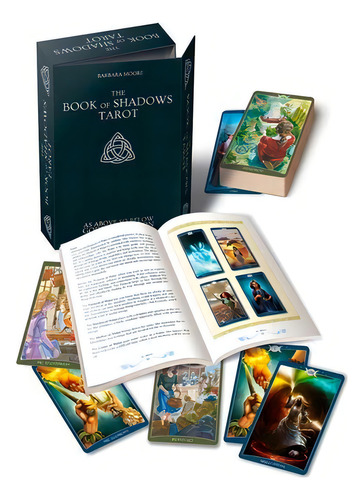Kit - The Book Of Shadowstarot, De Moore, Barbara., Vol. Tarot. Editora Lo Scarabeo, Capa Mole Em Português, 20