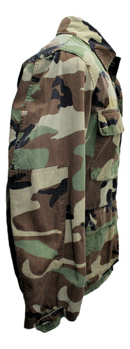 Gandola De Botão, U.s. Army, Woodland Type One, Small (Usado)