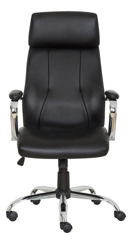 Silla Sillon Ejecutivo E-500 Alto Vinil Negro O Ivory