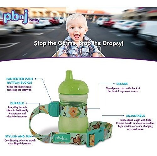 Pbnj Sippypal Baby Sippy Cup Strap Holder Correa Correa 1 Ne