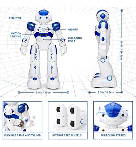 Kingsdragon Robot Toyst Programable Inteligente Recargable