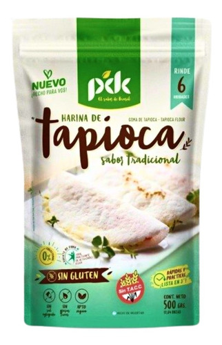 Harina De Tapioca Sin Tacc Pdk - 500 Grs