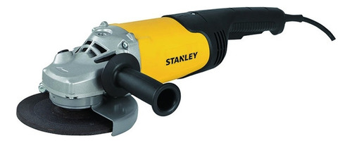 Amoladora angular Stanley STGL2223 color amarillo 2200 W 220 V + accesorio