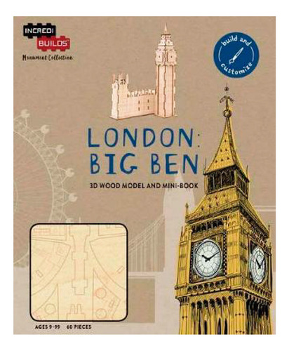 Londres Big Ben, Modelo Para Armar