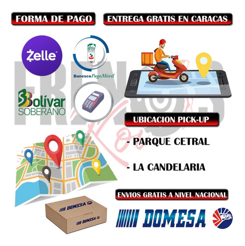 Imagen 3 de 3 de Pastillas De Freno Delantera Toyota Fortuner 2010-2011 #7877