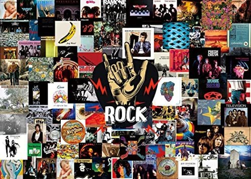 Álbumes De Rock Más Grandes Rompecabezas 1000 Piezas 4418a