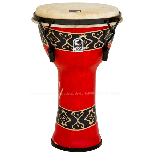 Imagen 6 de 8 de Djembe Toca Freestyle 9 Mecanico Rp Sfdmx-9rp Profesional