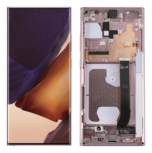 Modulo Samsung Note 20 Ultra Mystic Bronze Con Marco Oled Marrón