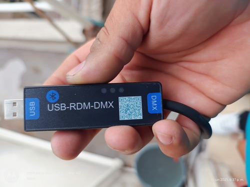 Interfaz De Iluminación Dmx Bluetooth (Usado)
