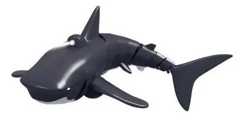 Juguete De Tiburón Eléctrico De Simulación De Control Remoto Color Negro Personaje Shark