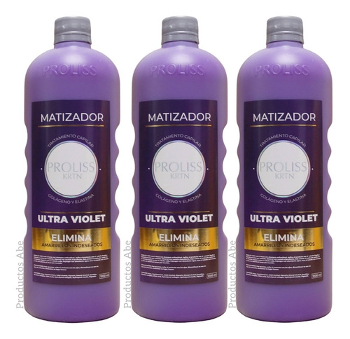 Matizador Violeta Proliss ( Pack 3 Litros )