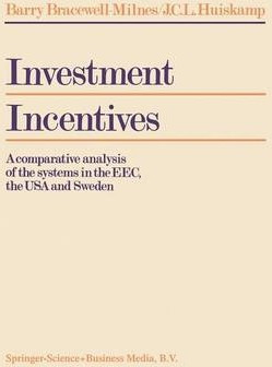 Libro Investment Incentives : A Comparative Analysis Of T...