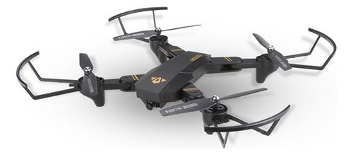 Drone Visuo XS809HW con cámara HD negro 1 batería