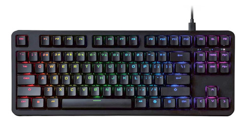 Elecom Gaming V Custom Vk310 Teclado Para Juegos Rgb Sin Lla