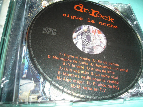 Dr. Rock - Sigue La Noche - Cd. Ed. Nacional (Usado)