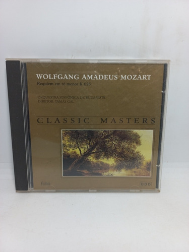 Cd - Classic Masters - Wolfgang - Amadeus - Mozart
