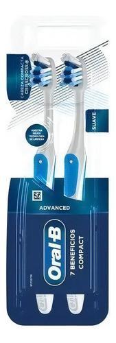 Oral-b Pro-salud 7 Beneficios Cepillo Dental Suave X 2 U