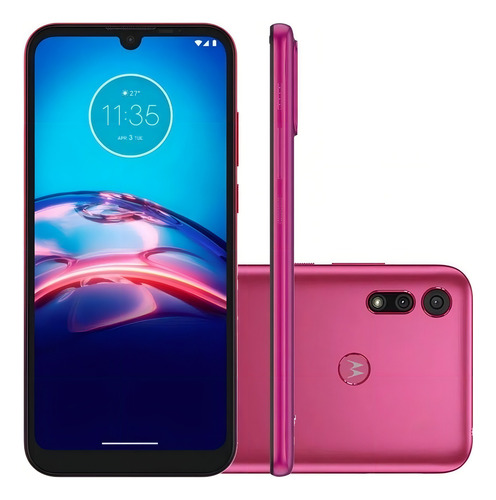 Moto E6i Dual SIM 32 GB rosa coral 2 GB RAM