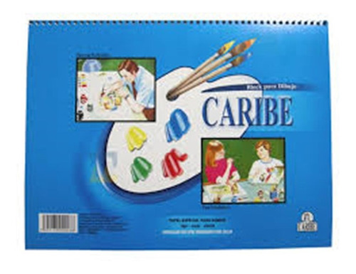 Block De Dibujo Con Espiral Caribe