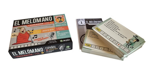 Imagen 3 de 8 de Combo Expansion Para Juego Melomano Maldon Español + Ingles