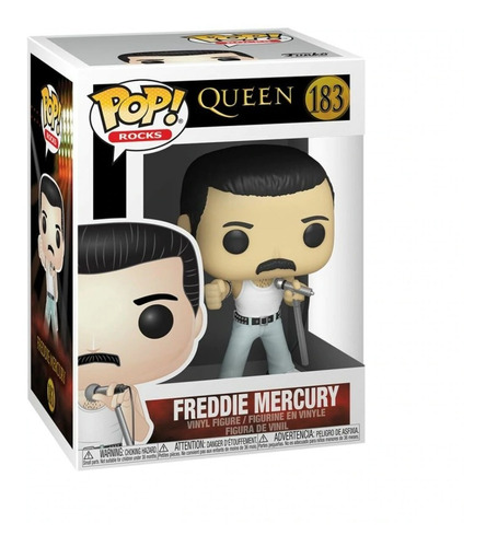 Boneco Funko Pop Rocks Queen Freddie Mercury Radio Gaga 183